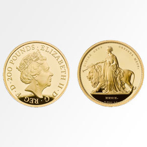 2019 Una And The Lion Two Ounce Gold Proof T
