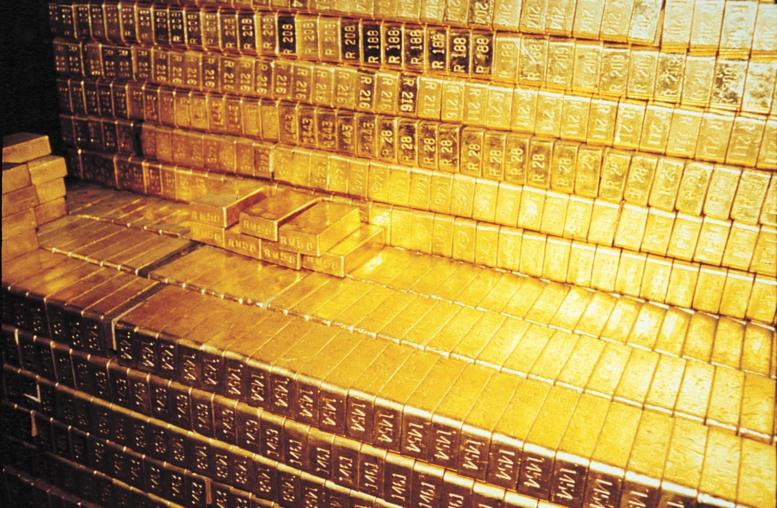 Photo Of Gold Bars Fort Knox