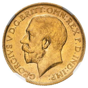 Australia, George V, 1924-S Sovereign, Sydney Mint