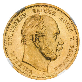 Germany, Prussia, Wilhelm I, 1888-A 10 Marks, Berlin Mint