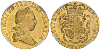 Great Britain, George III 1774 Half-Guinea